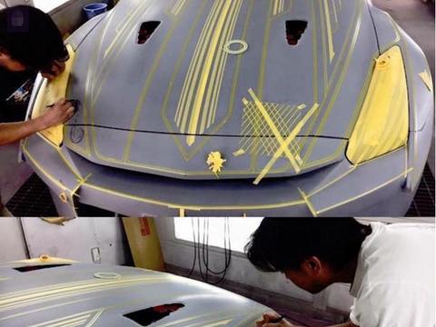 日本男子在日产跑车上胡乱涂画，想不到最后车子竟身价百万