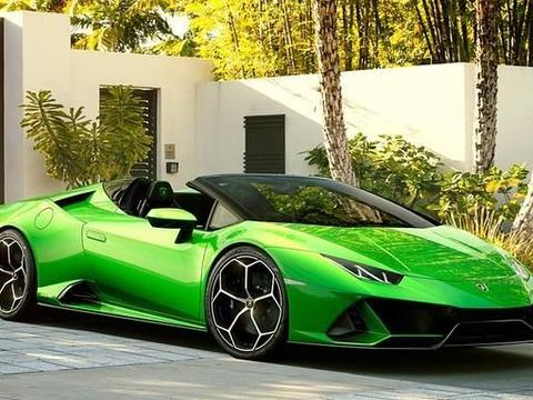 搭载V10发动机 兰博基尼Huracán Evo敞篷版日内瓦车展亮相