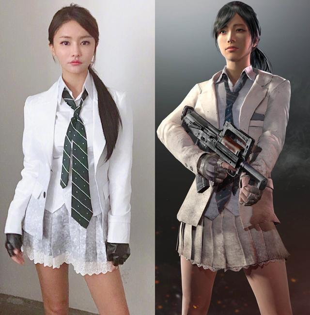 人气女主播Miss接连COS绝地求生角色,暗示国服将要到来?!
