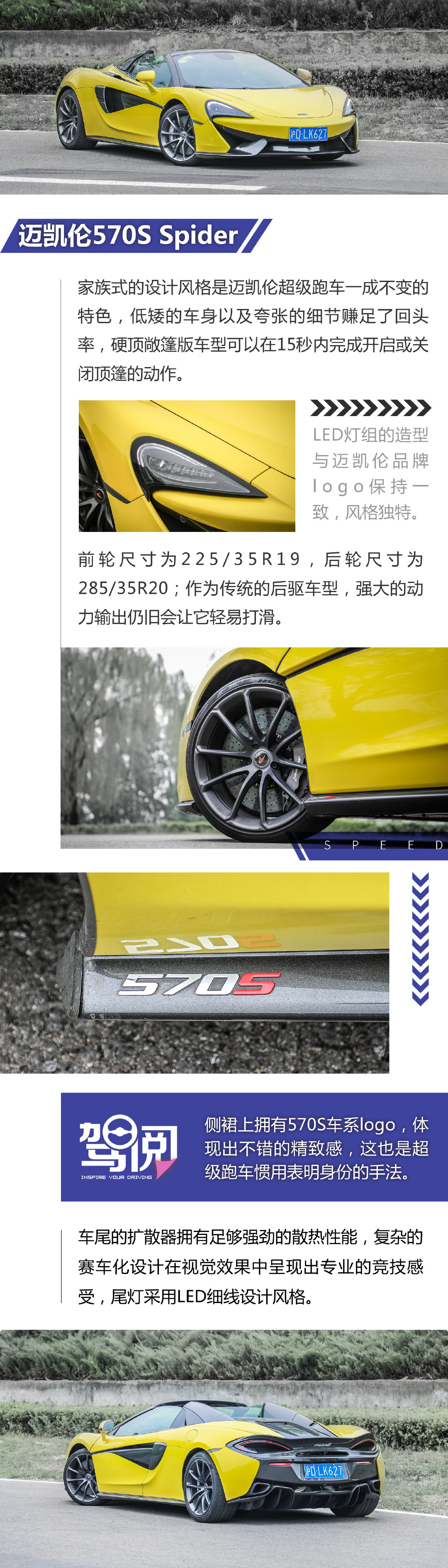 全天候感受性能造诣 试迈凯伦570S Spider