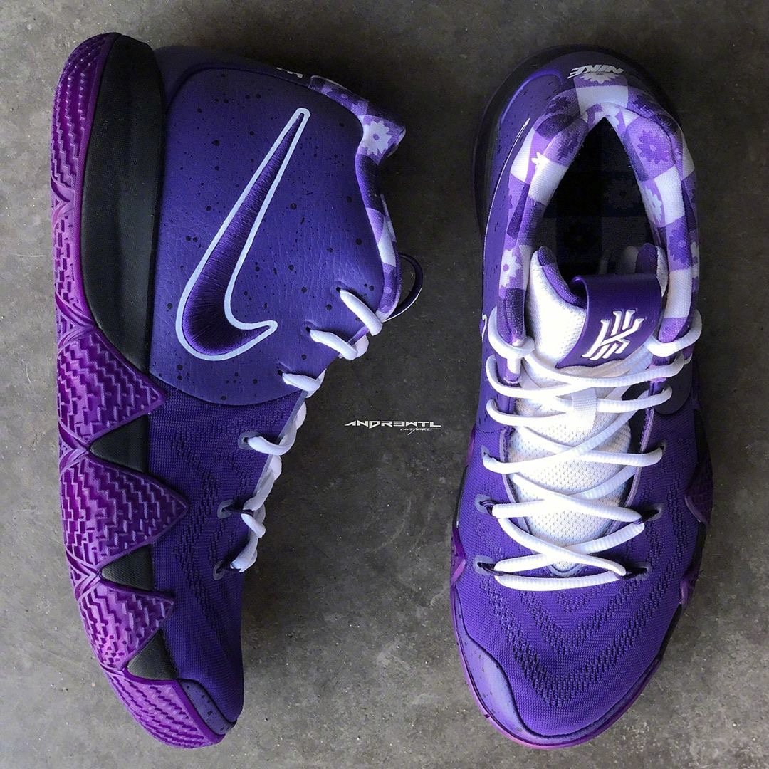 Nike kyrie 4 violet new arrivals