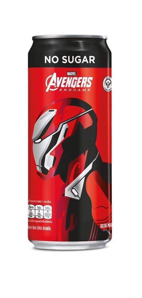 哇!可口可乐新推出和《复仇者联盟4:终局之战