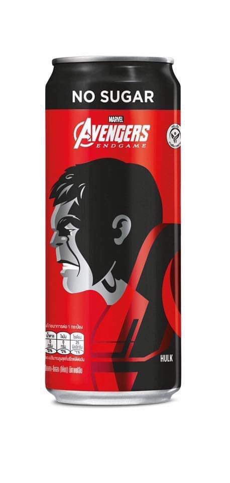 哇!可口可乐新推出和《复仇者联盟4:终局之战