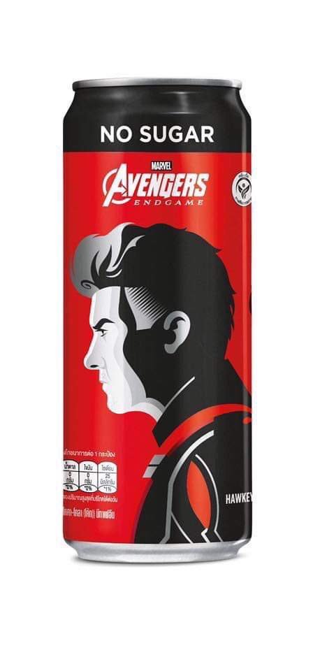 哇!可口可乐新推出和《复仇者联盟4:终局之战