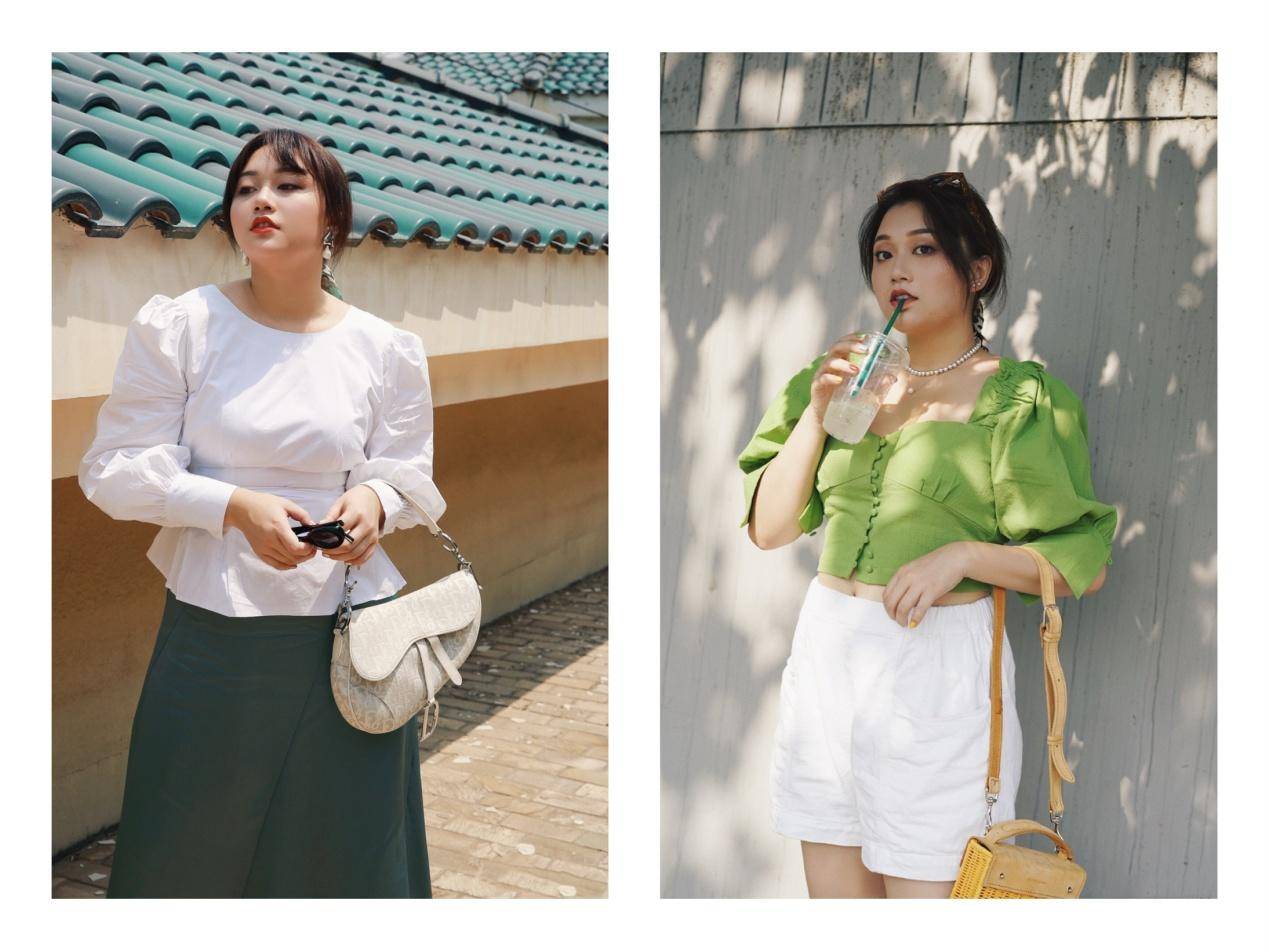 减肥痛苦吗？不如看看李文鱼，140斤靠三个技巧穿得时尚活得潇洒