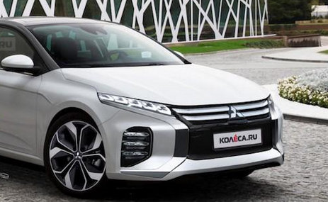 三菱全新一代EVO渲染图曝光!网友:若长这样,不如买奔驰A45 AMG