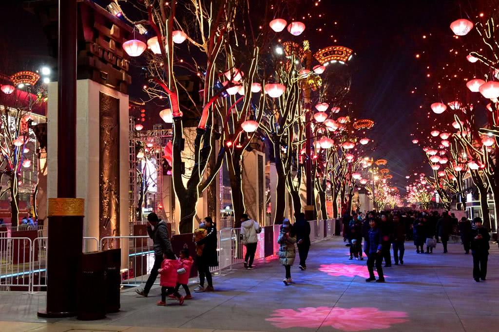 西安 2019网络媒体大V曲江行 大唐不夜城 浓浓的年味耀曲江