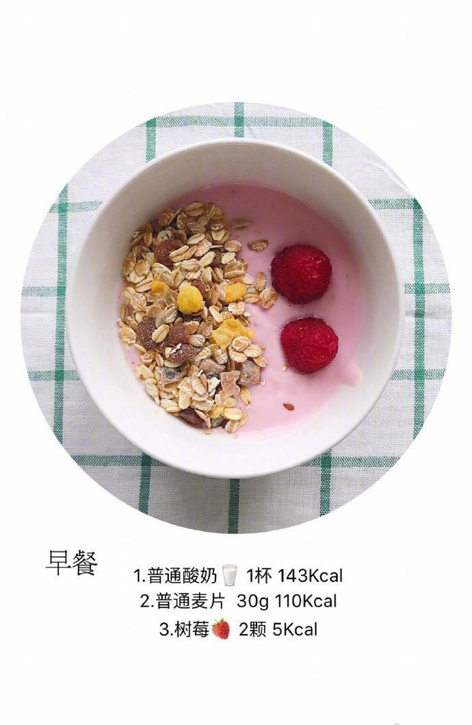 今日份的减脂餐食谱请查收