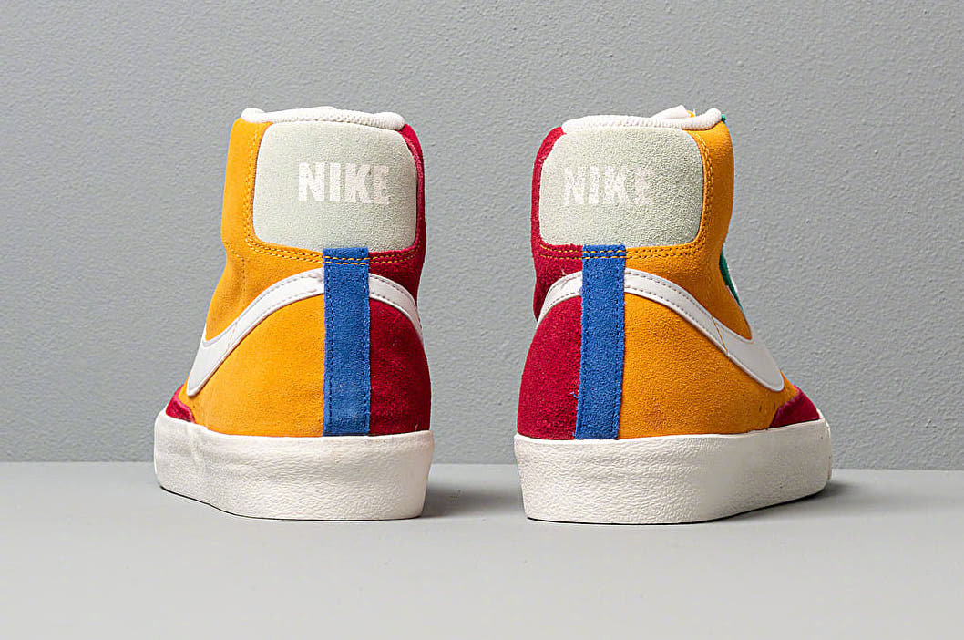 blazer mid vintage multi suede