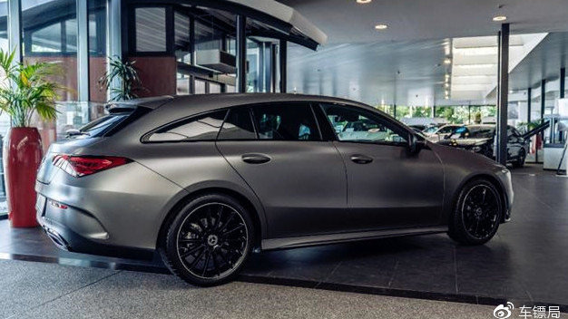 最漂亮的“奔驰CLA”，大溜背设计，水泥灰车身，比CLS好看多了？