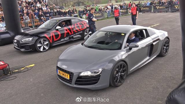 奥迪RS5跑车vs奥迪R8