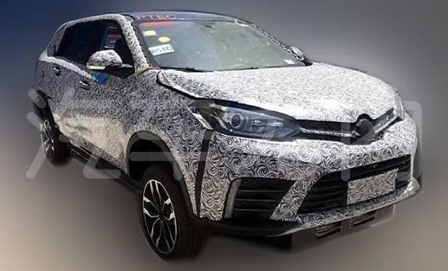 骡子曝光，上汽名爵将推中型七座SUV