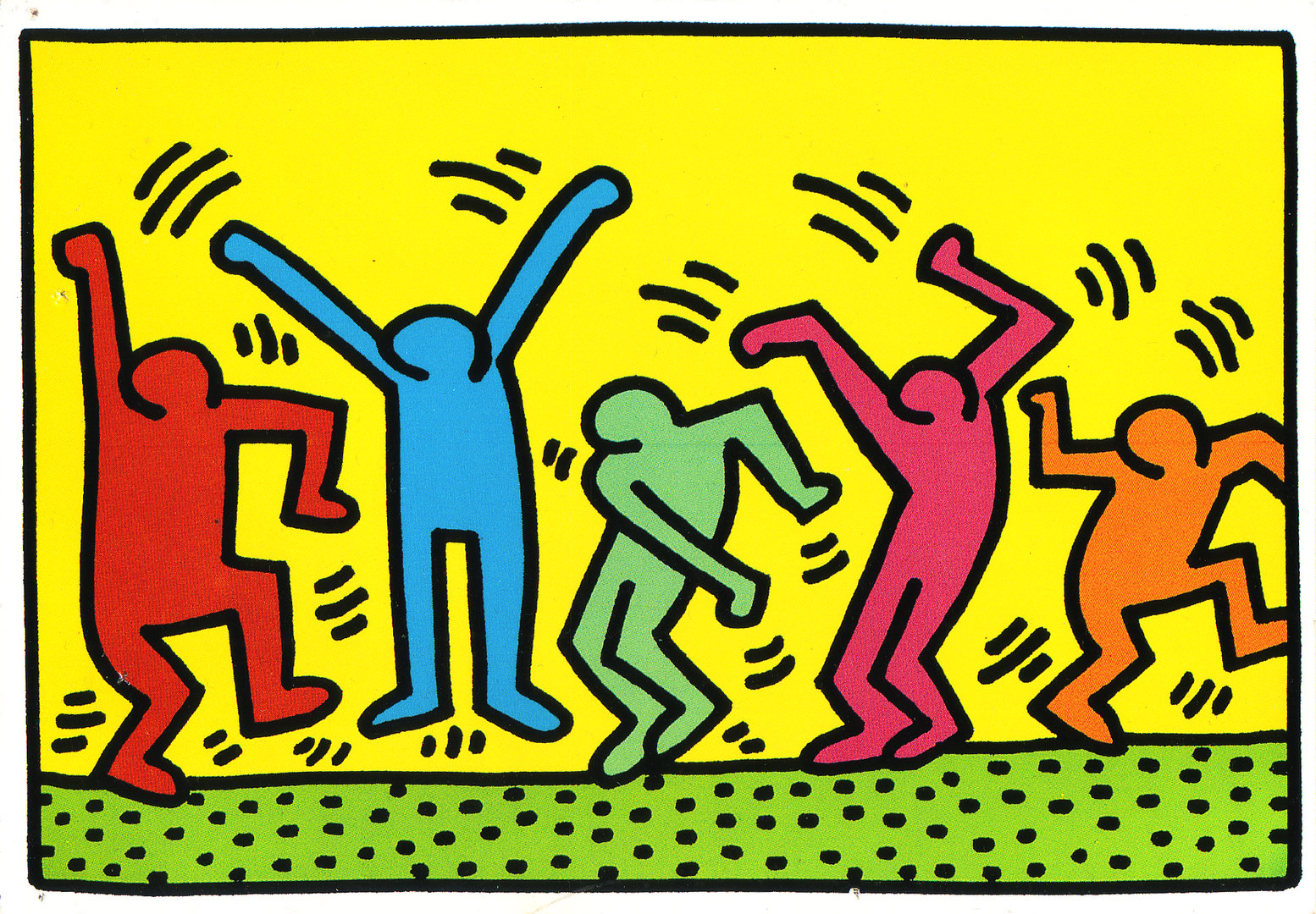 keithharing作品,keithharing作品大全 美国艺术大师 keith haring 作品一组 | www.haring
