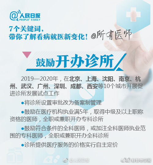 与你有关！看病就医将有这些变化，转发收藏