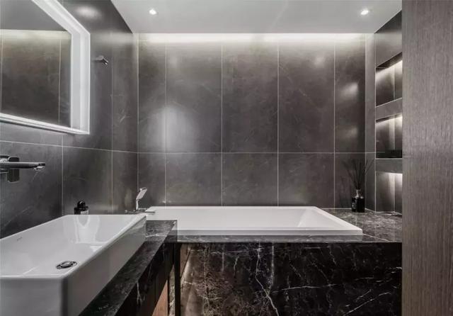 150㎡简约风私宅，石材沙发背景设计，极具视觉冲击力！