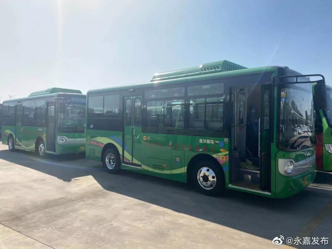 永嘉将新增12辆新能源公交车