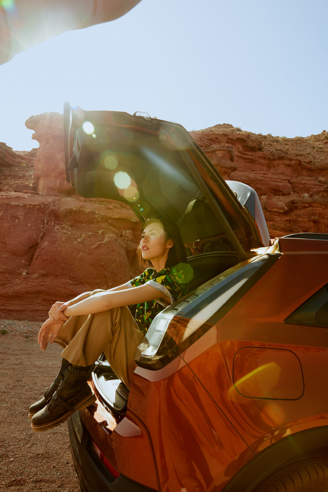 无垠的沙漠、宽阔的视野