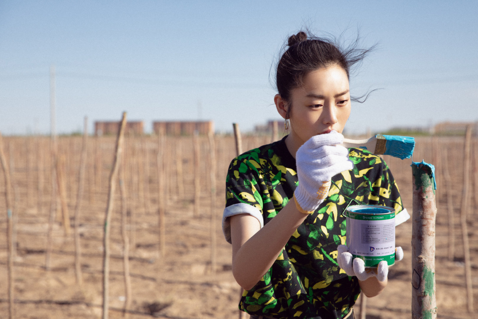 无垠的沙漠、宽阔的视野