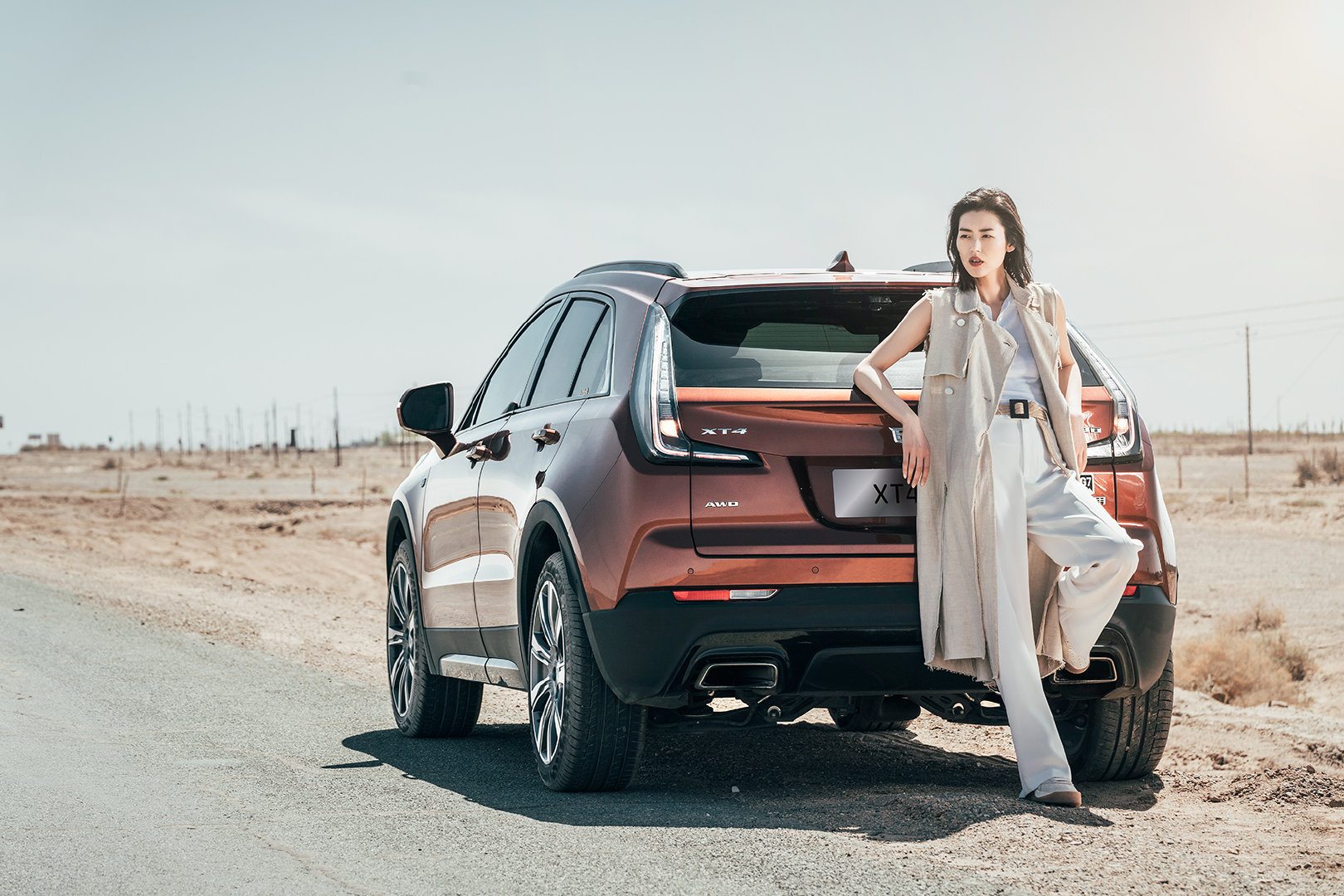 无垠的沙漠、宽阔的视野