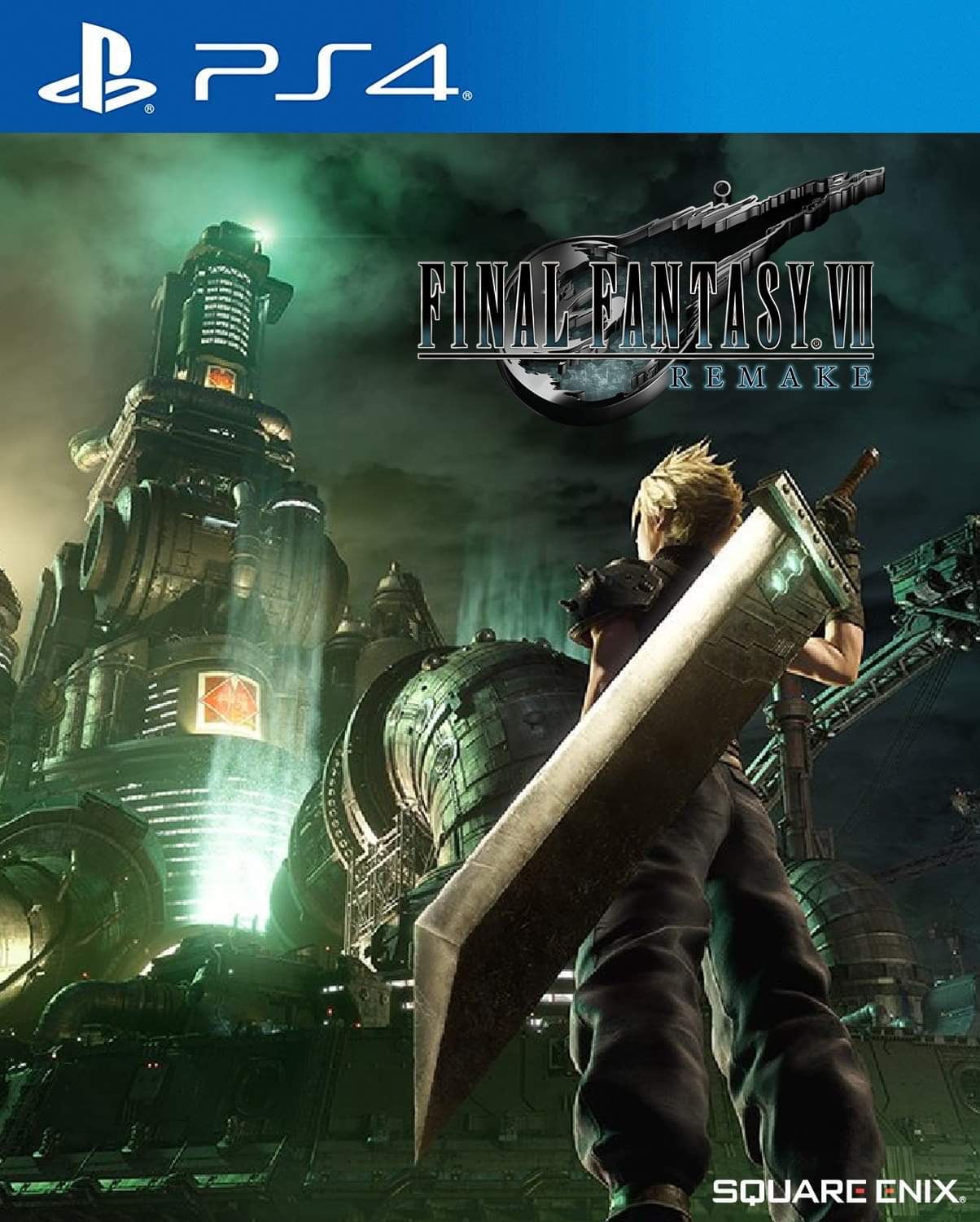 《最终幻想7 完全重制版》东京电玩展2019主视觉图