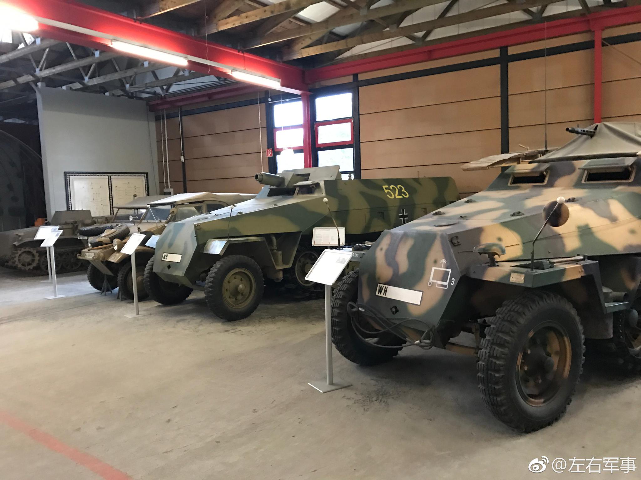 探寻德国蒙斯特坦克博物馆。图中出现的有:猎豹坦克歼击车|博物馆|歼击车