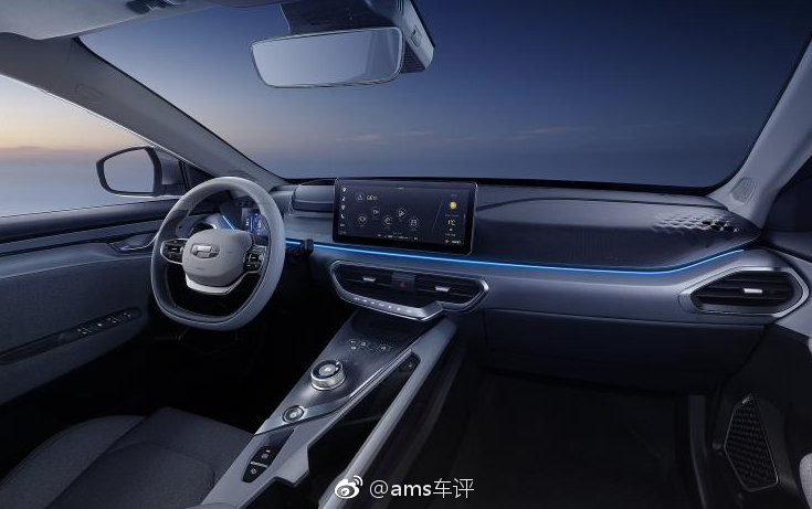 吉利GE11内饰官图发布