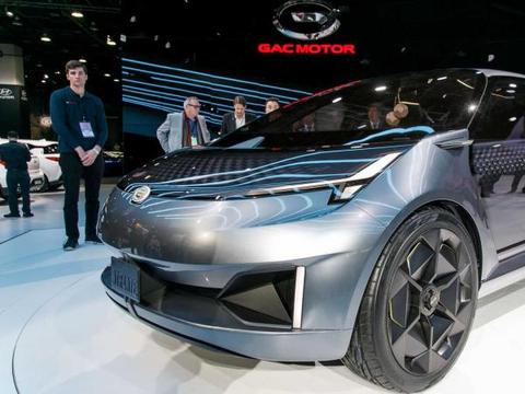 广汽传祺Entranze概念车亮相北美车展 最大续航或达595公里