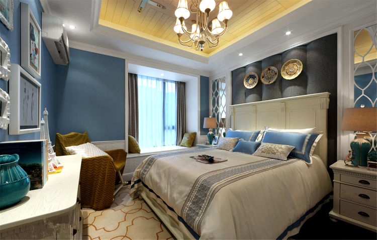 88㎡新房花四十万装修，大理石做吊顶，全屋特漂亮，装完不敢住