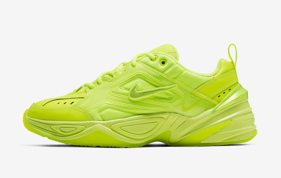 亮眼荧光绿装扮！全新Nike M2K Tekno 即将发售|荧光绿|鞋款|老爹_新浪新闻