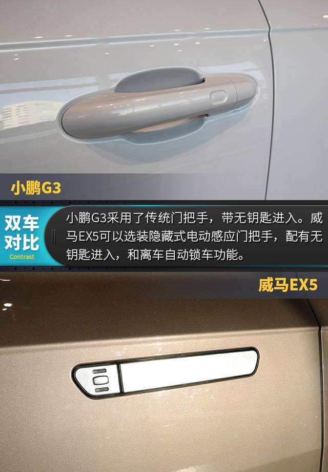 电动车普及者之争，到店实拍 小鹏G3 VS 威马EX5