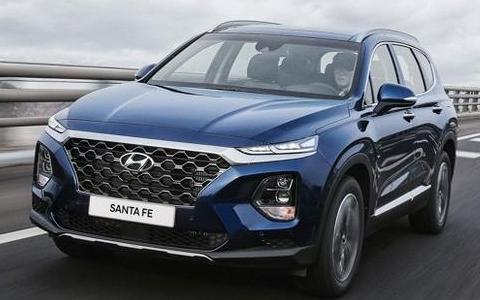 2019年现代SantaFe的所有图片和规格。