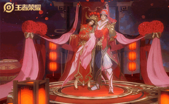 王者荣耀:露娜一生所爱皮肤特效曝光,两人终于