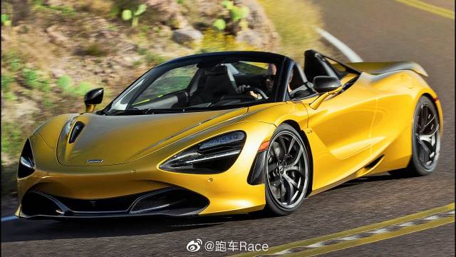 2019迈凯轮720Spider-高性能敞篷超级跑车