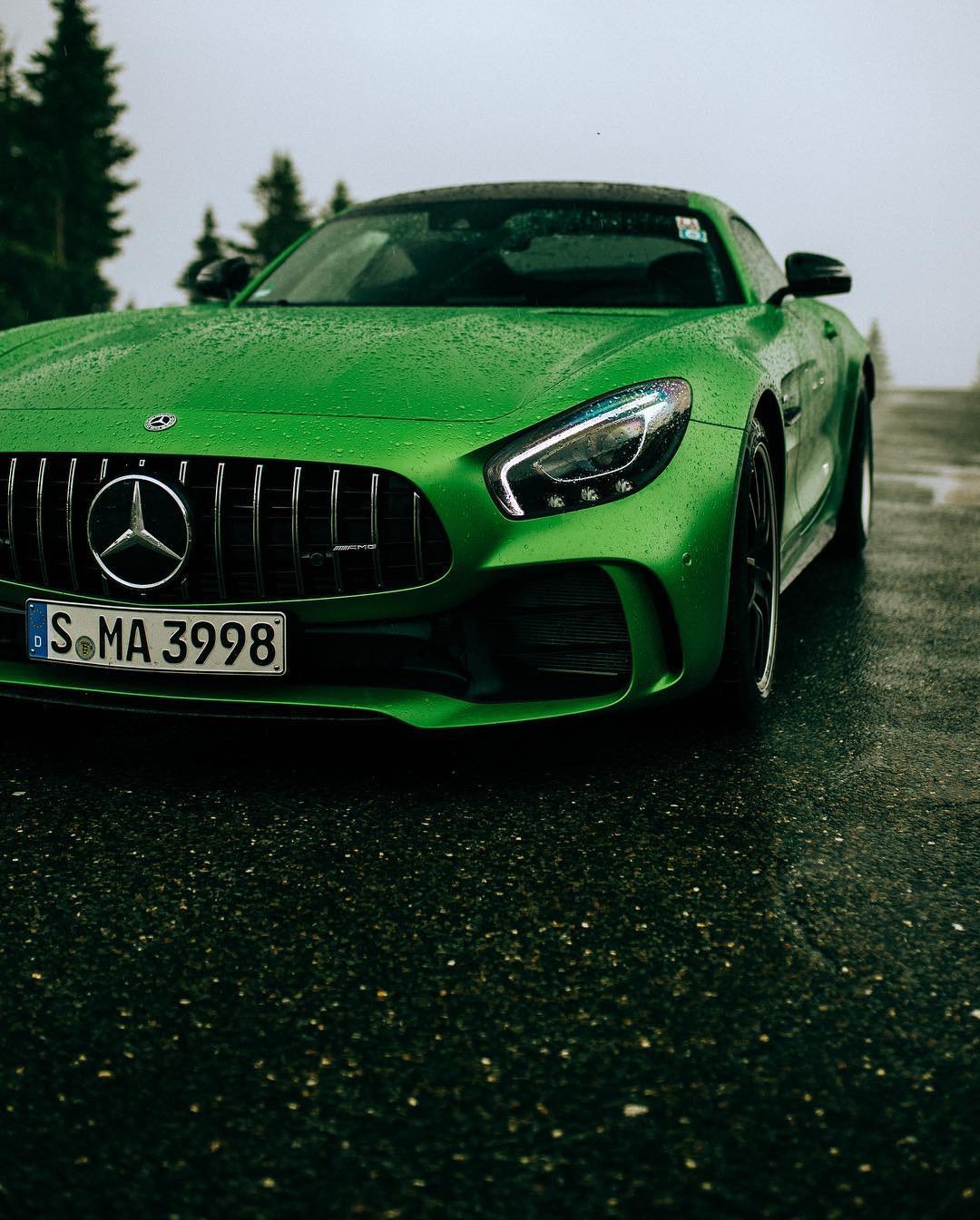 amg gt r 绿魔