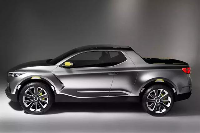 现代：买不起奔驰X？来看看我的皮卡，四缸+四驱造型绝对炫酷！