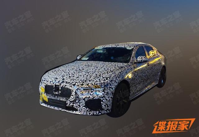 前包围有调整 捷豹新款XEL谍照曝光