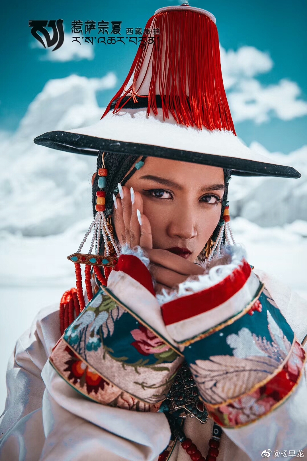 西藏往西——40冰川帅气的青海藏族小伙:俄松璐璐姐姐的摄影作品|青海|冰川