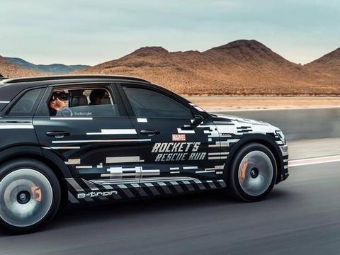 CES现场e-tron化身“宇宙飞船”，奥迪黑科技抢镜“科技春晚”