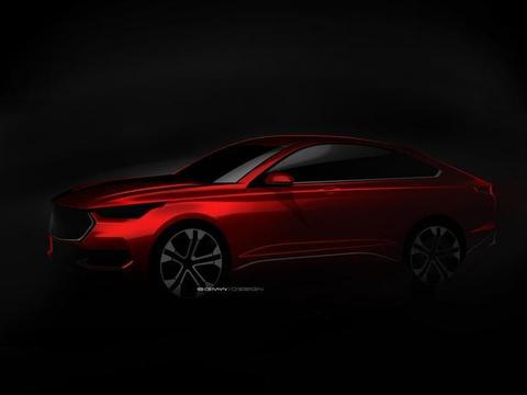 宝骏新款轿跑车型官图曝光，让人感到意外的高颜值！