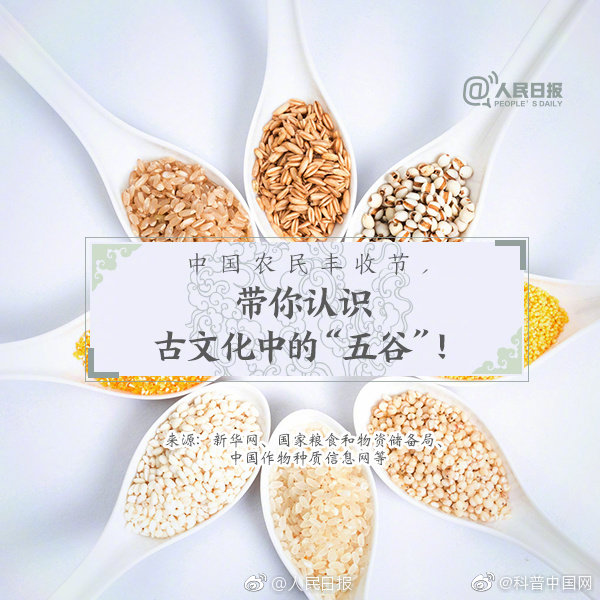 长知识！9图送给“五谷不分”的你