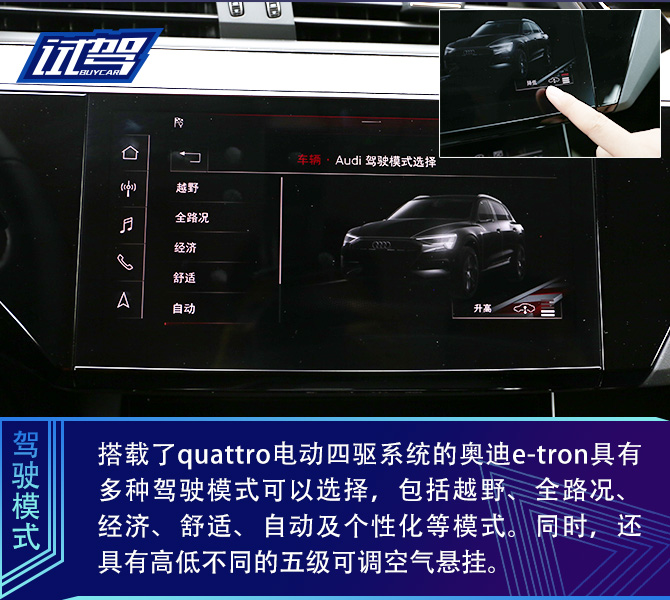 德系电动“学霸”炼成记 试驾奥迪e-tron纯电动SUV