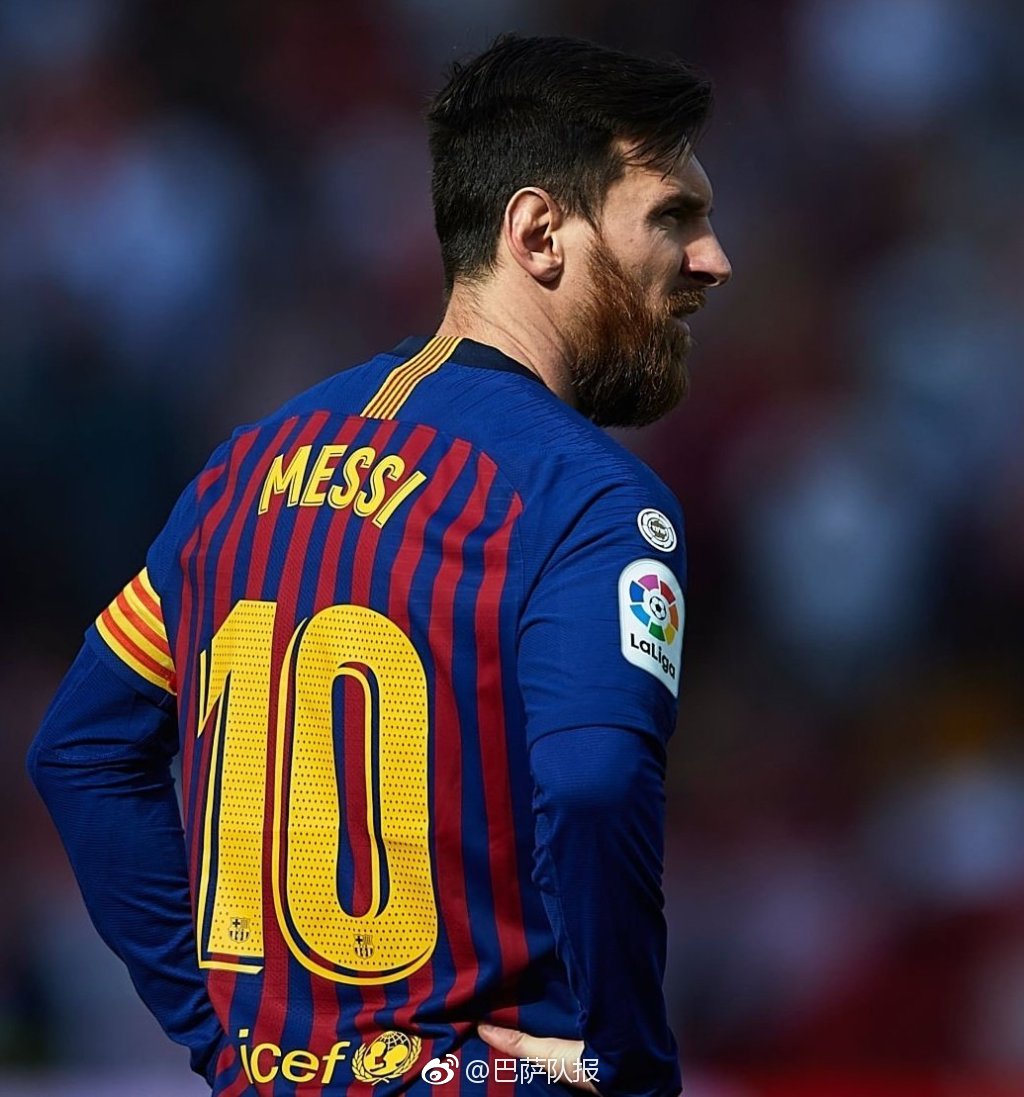 西甲第26轮皇马0:1巴塞罗那之梅西