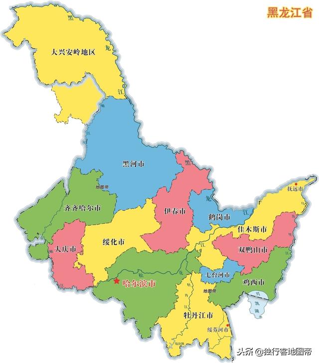 黑龙江伊春市只有110万人口,为何设15个市辖区?