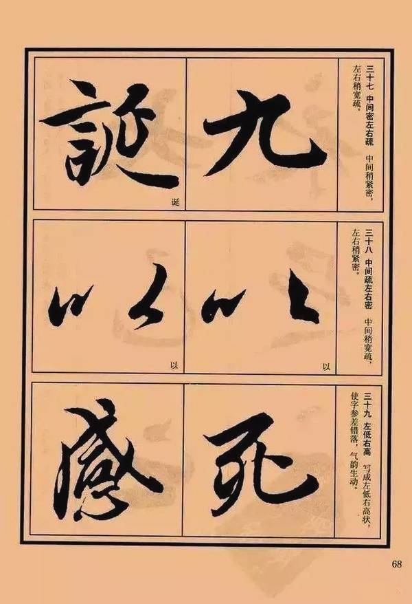 罕见的《兰亭序》教程,逐字解析,值得收藏!