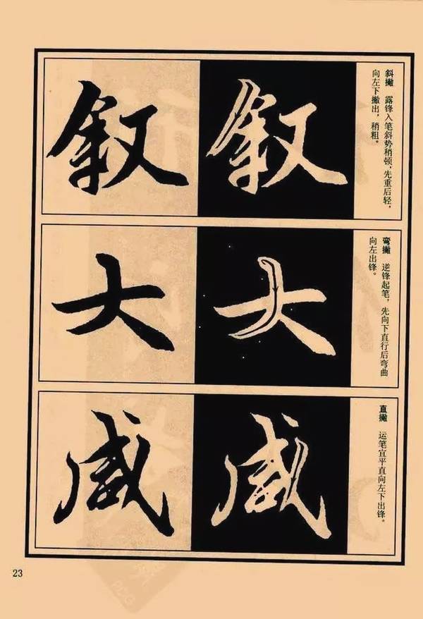 罕见的《兰亭序》教程,逐字解析,值得收藏!