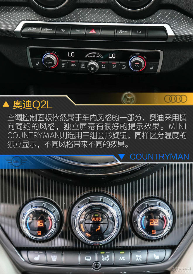 奥迪Q2L对比MINI COUNTRYMAN,谁才是你的菜?
