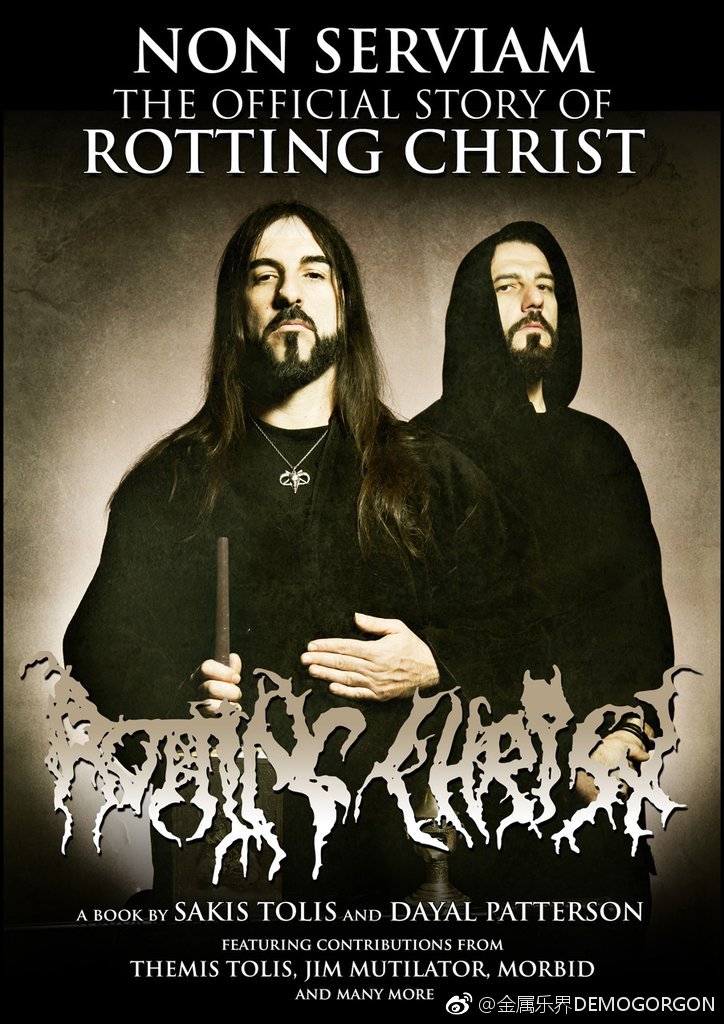 2018年是希腊黑暗金属乐团rotting christ(腐烂的基督