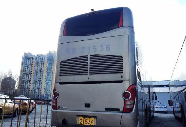 行驶超310万公里,退役的斯堪尼亚双层豪华客车实拍,国内仅一辆