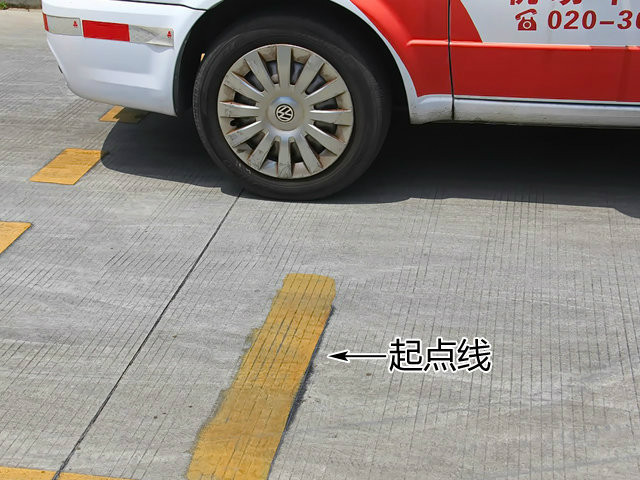 侧方位停车太简单,9张图分分钟学会!
