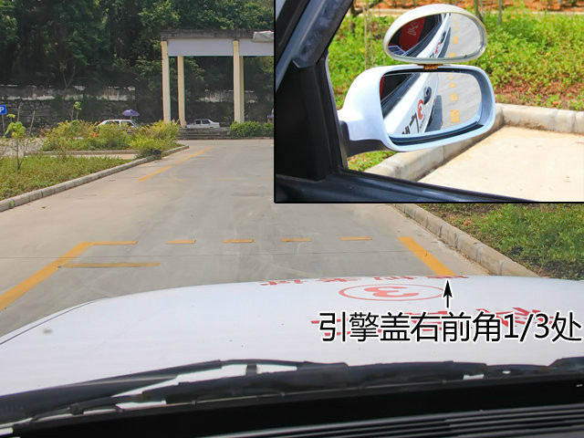 侧方位停车太简单,9张图分分钟学会!